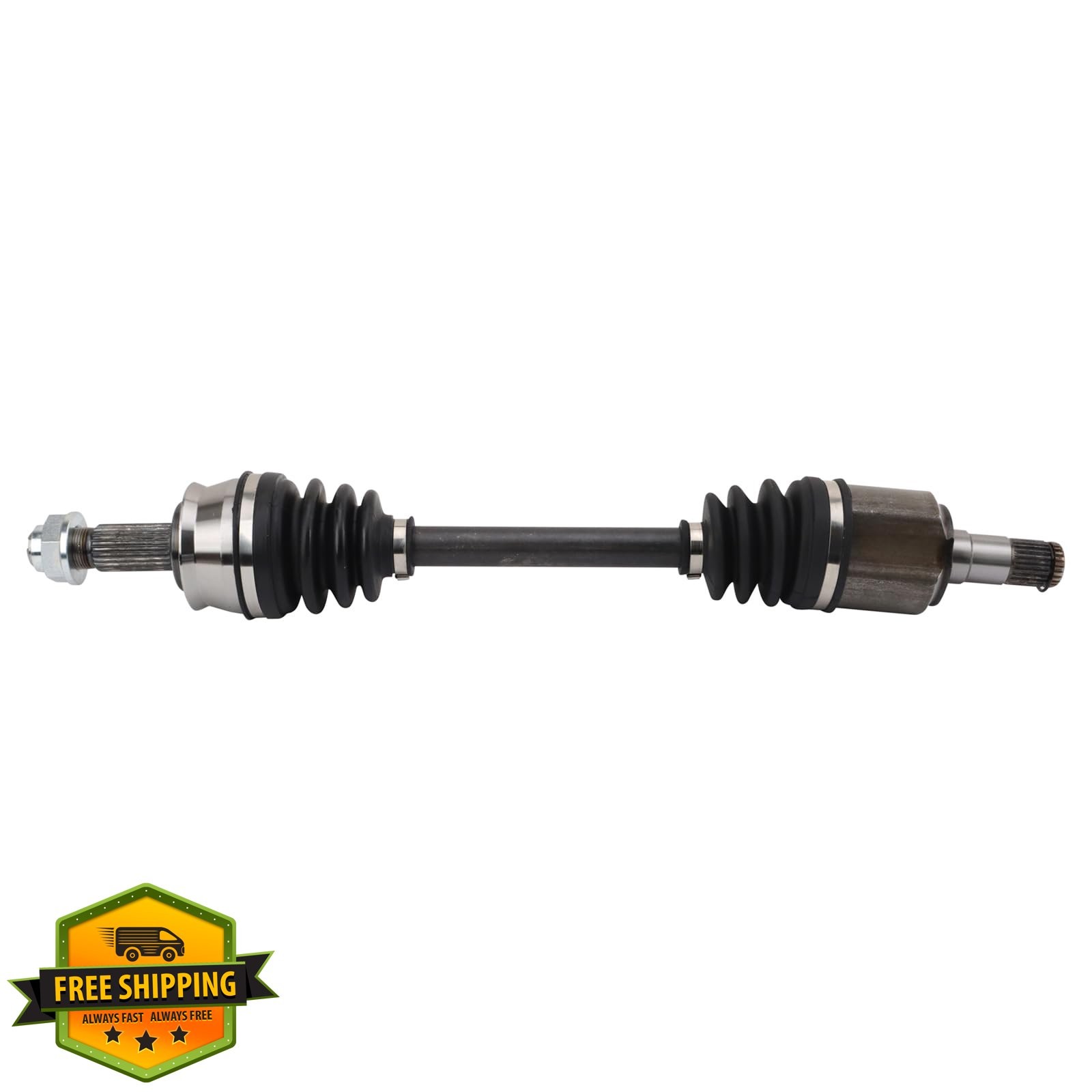 TRQ Front Left CV Axle CSA45543 for Fiat 500