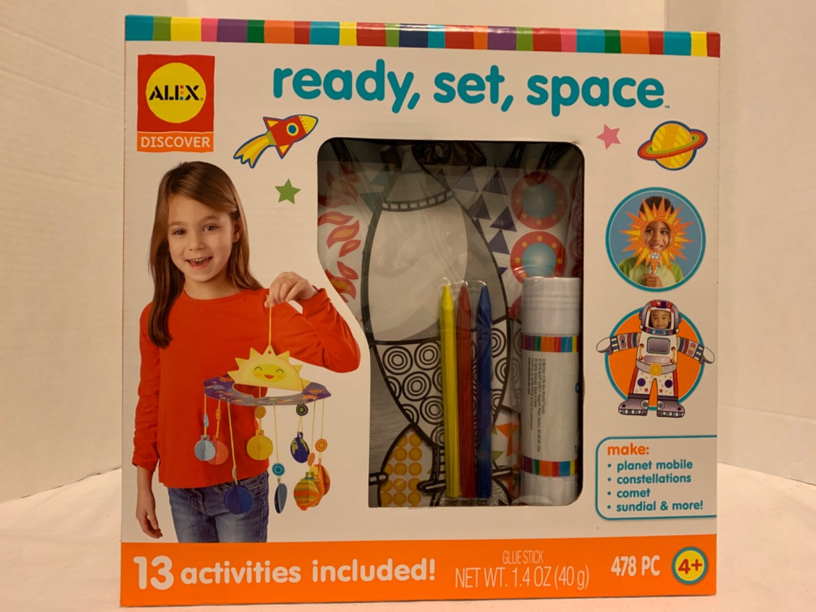 New Sealed ALEX Discover Ready Set Space Learning Kit 13 Activities 478 pieces