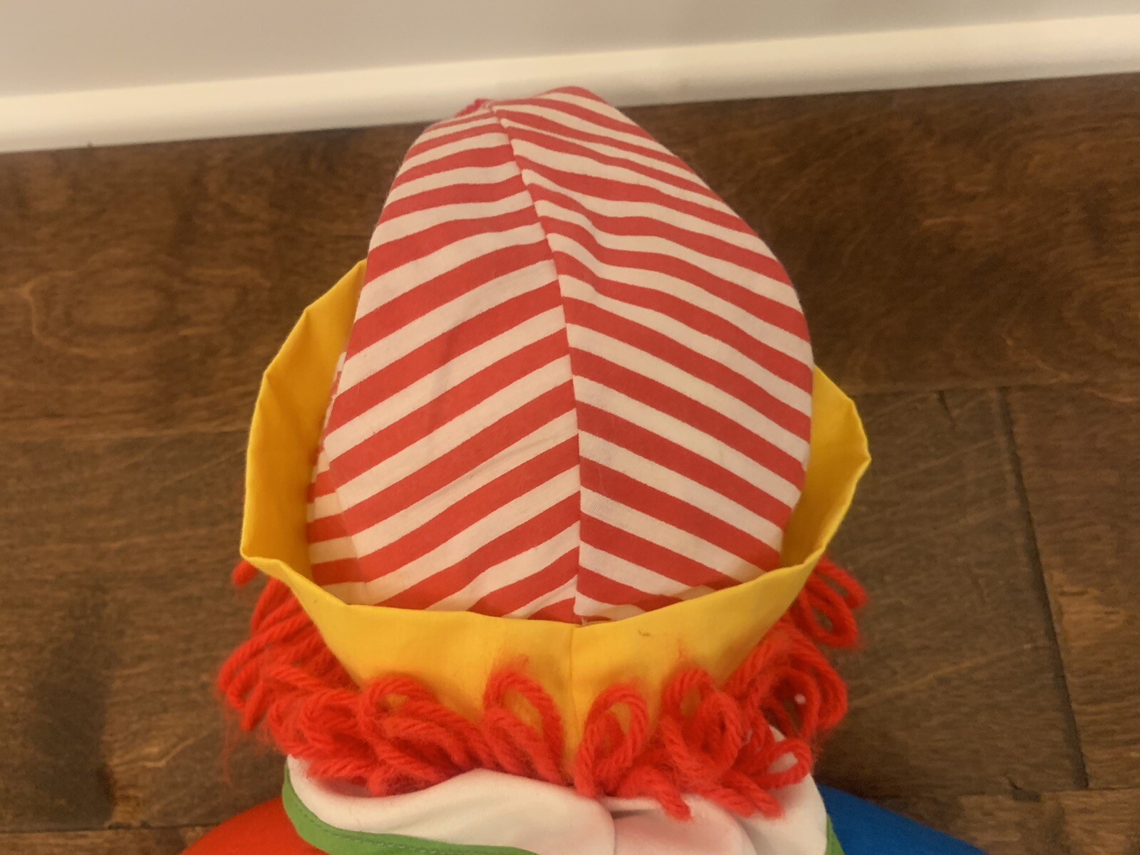 Vintage 1983 American Greetings Amtoy Doll 16” Learn to Dress Clown EUC Vtg 80s