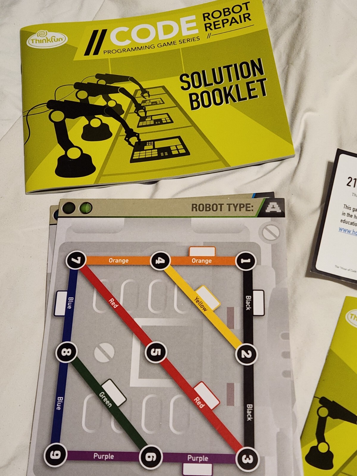 STEM Code Programming Game Series Robot Repair Thinkfun Coding Concept