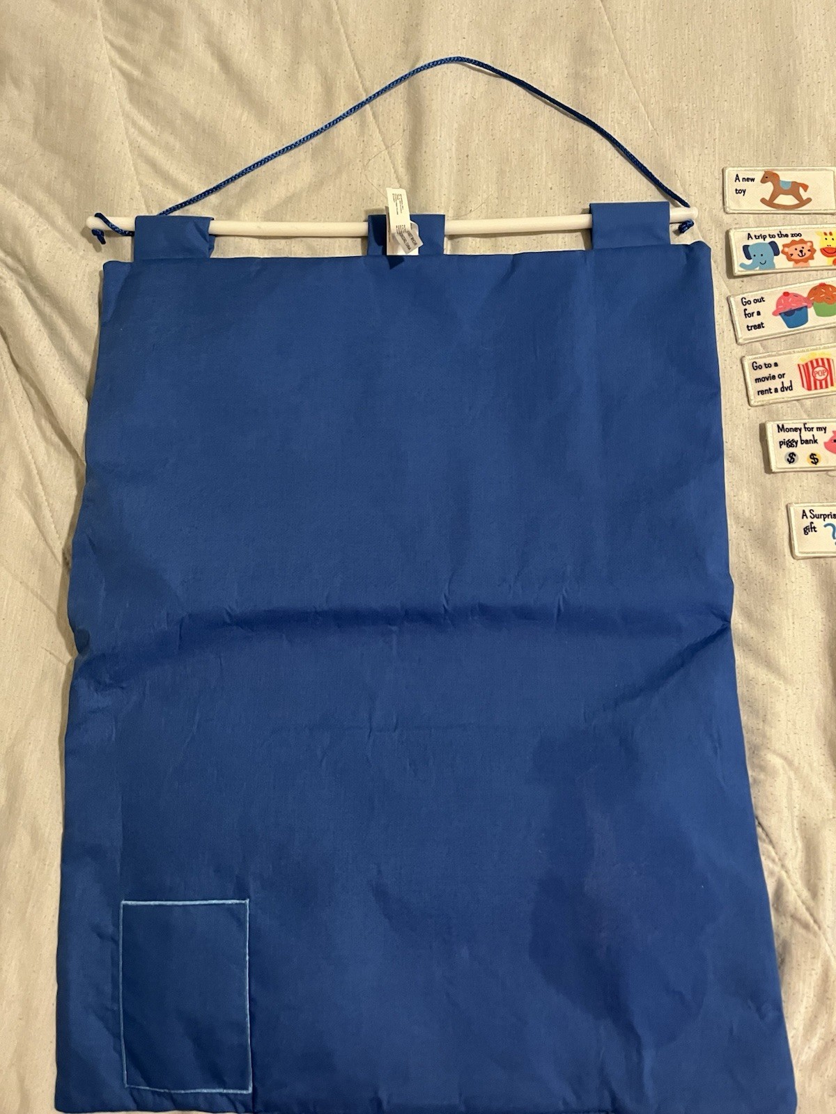 Wall Hanging My Chore Chart- Chores & Rewards For The Week. Complete & Clean