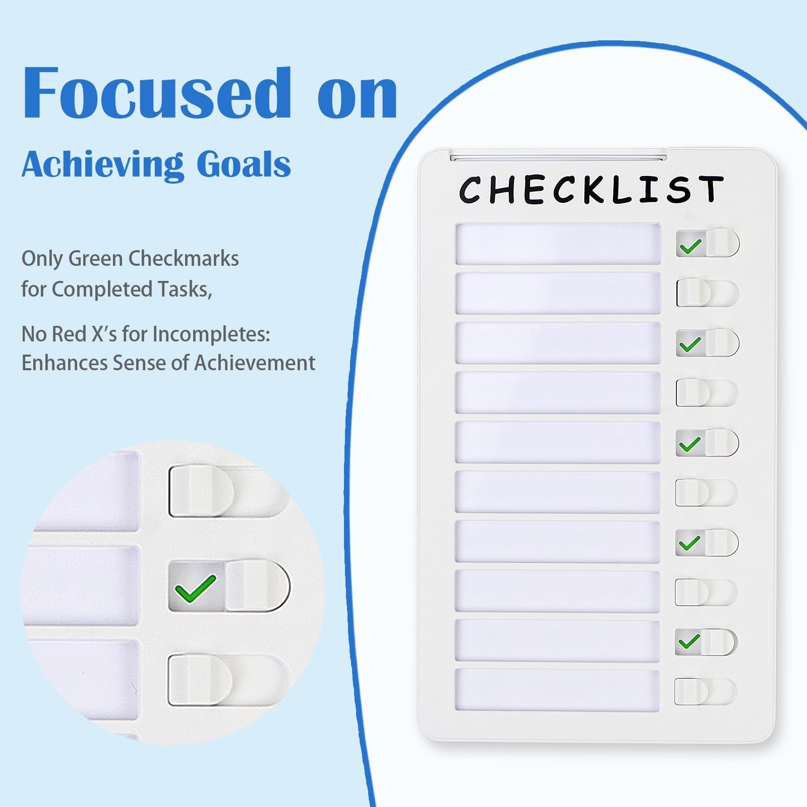 Dry Erase Chore Chart, Standable Whiteboard Checklist Board, Chore Chart for …