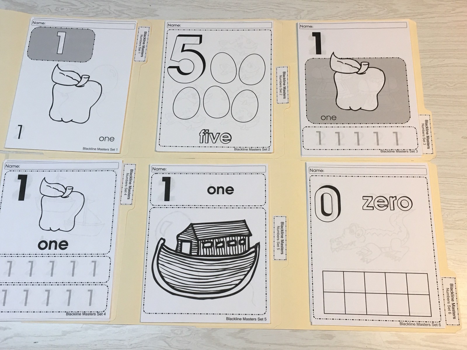 Learning Resource – Preschool WORKSHEETS 300+ pgs Letters & Numbers Sets