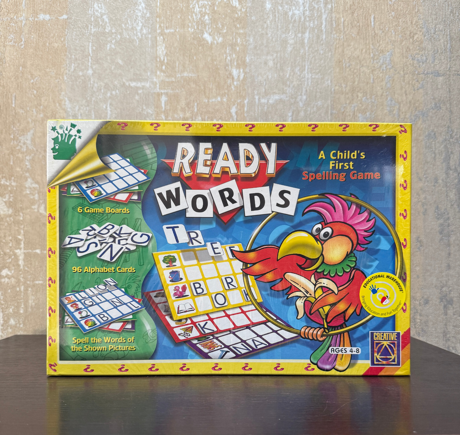 Vintage 1997 Ready Words A Child’s First Spelling Game Homeschooling Teacher