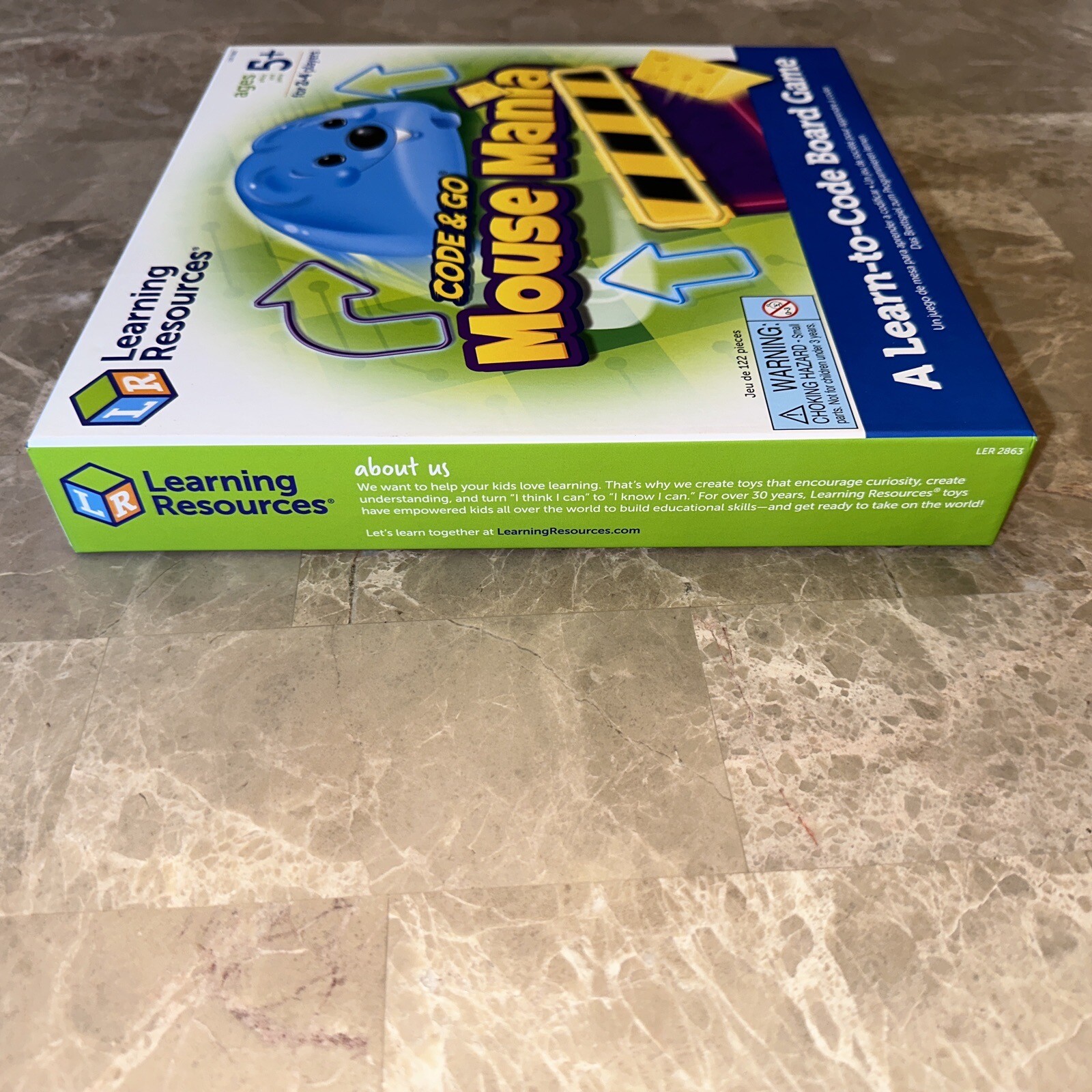 New – Learning Resources Code & Go Mouse Mania Board Game – Ages 5+