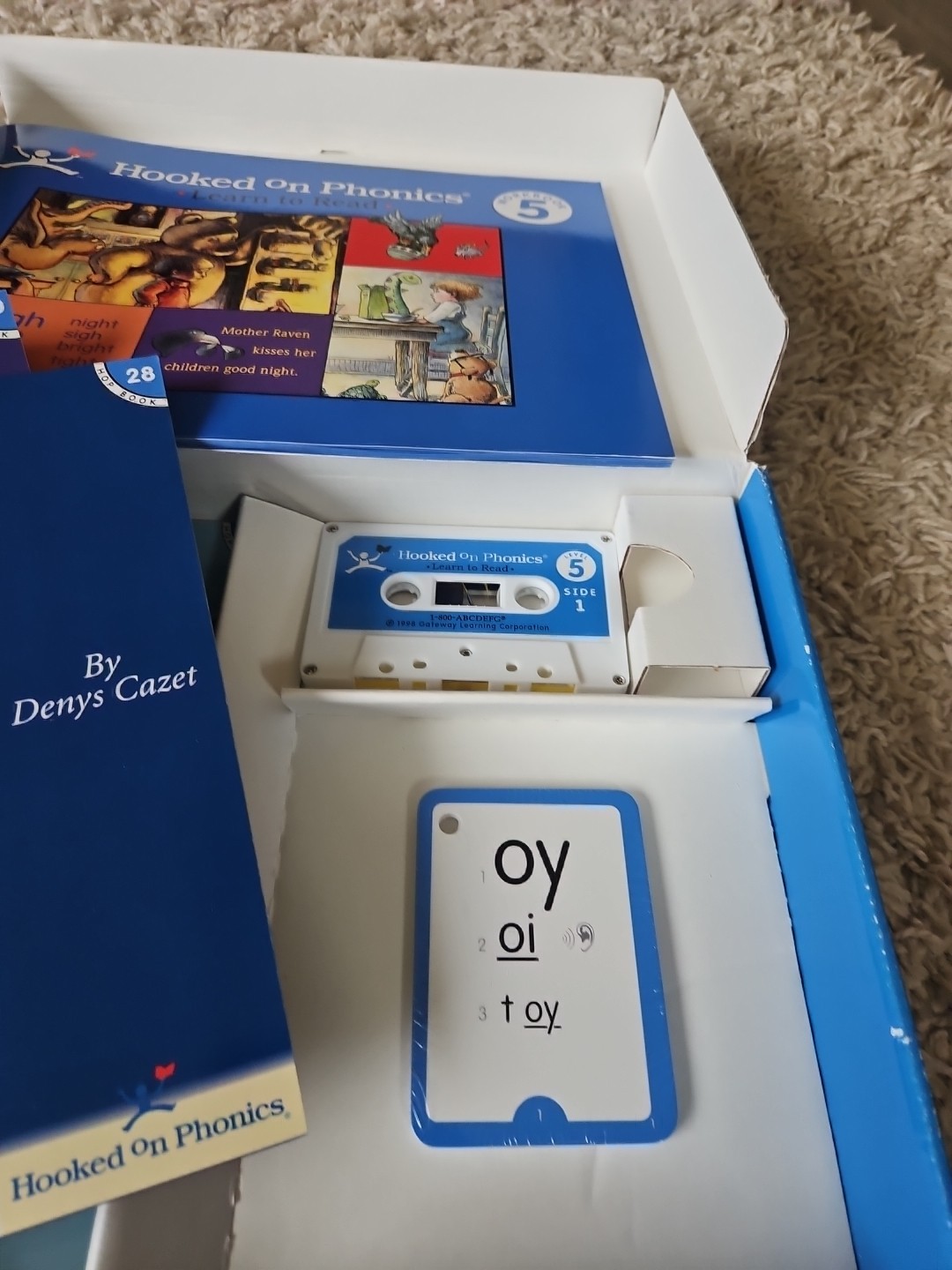 HOOKED ON PHONICS SET Levels 1,2,3,4,5. Vintage. Great Condition Please READ