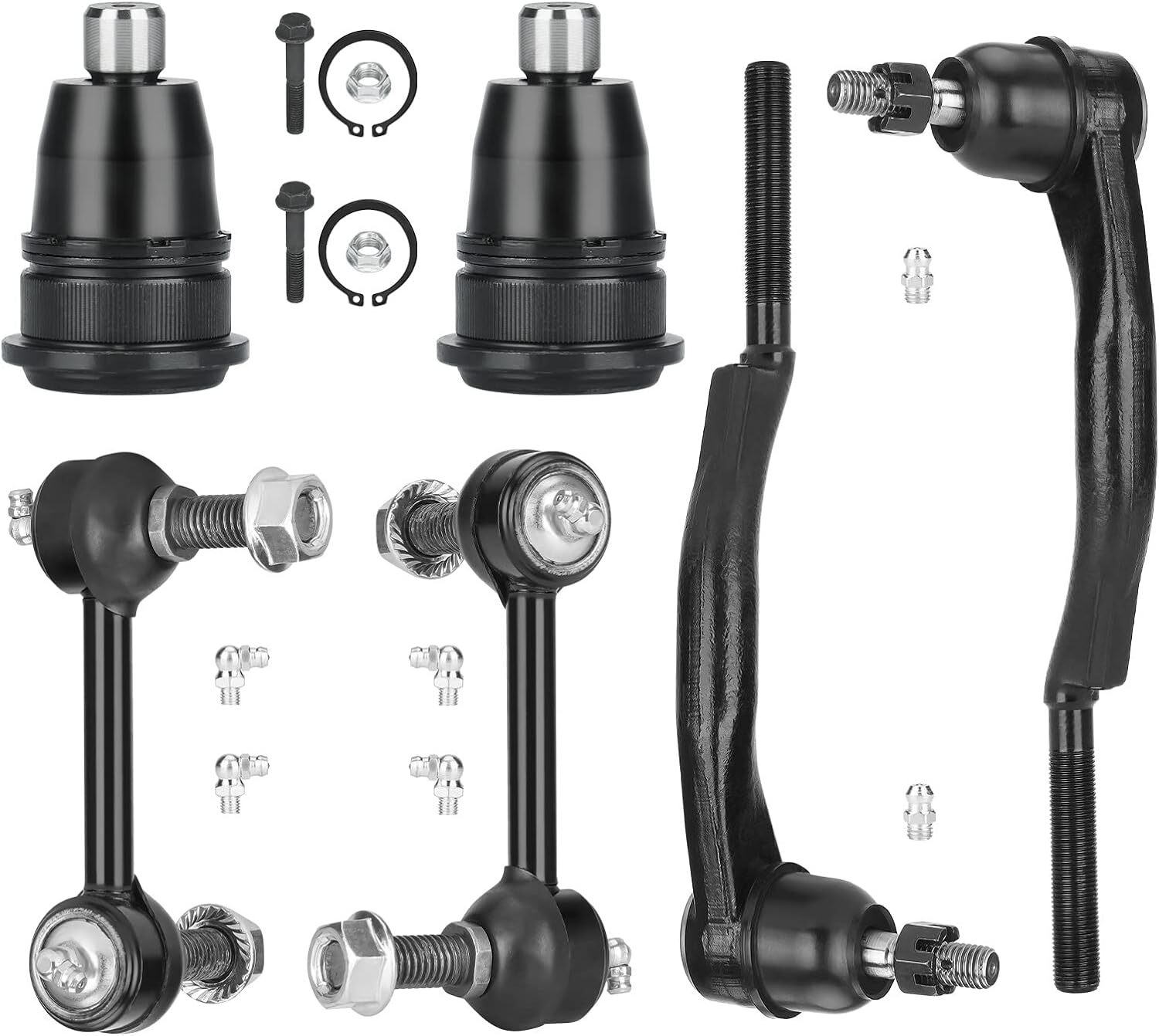 Front Upper Control Arm Suspension Kit Fit for Chevrolet Trailblazer, SSR