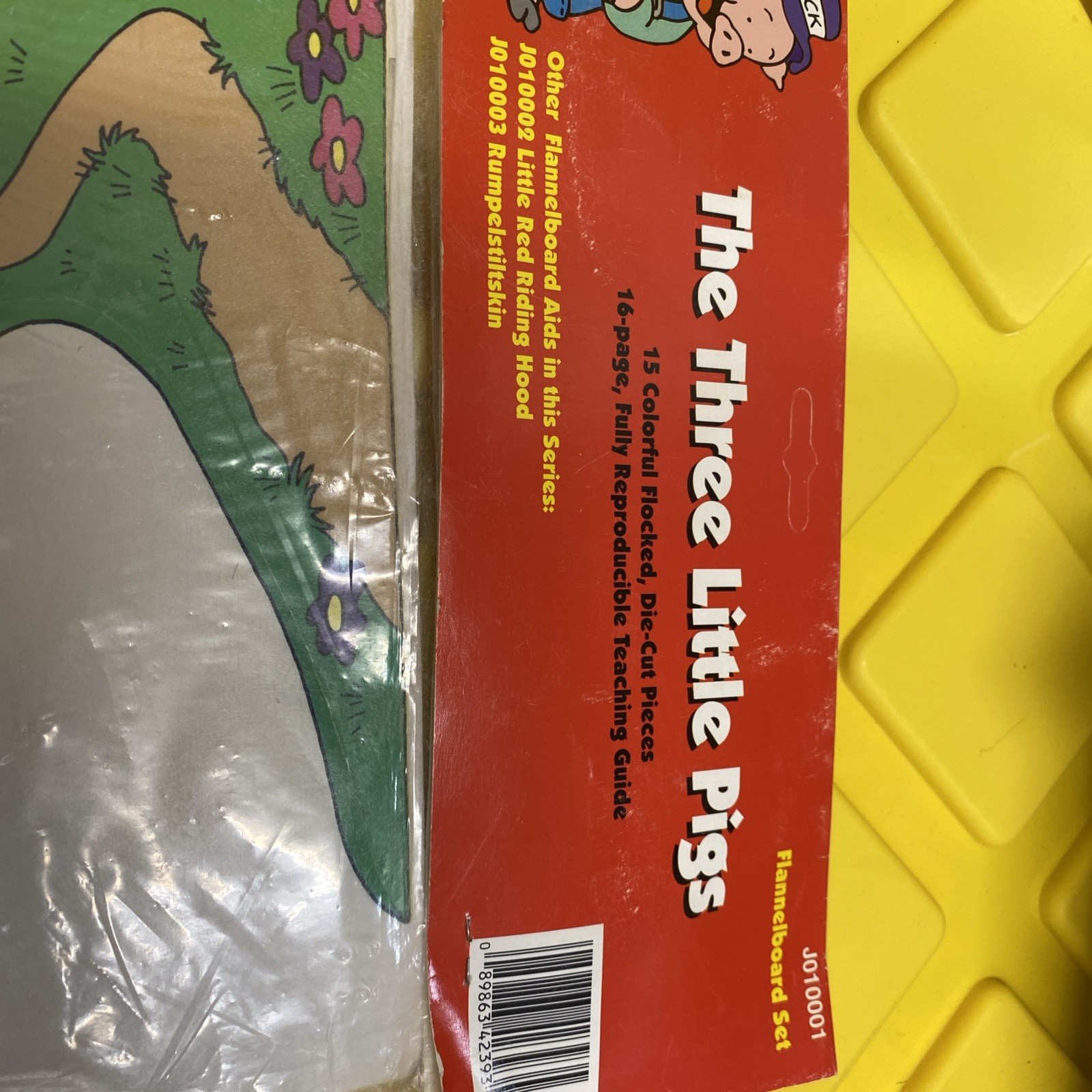 Vintage 1997 Judy/Instructo The Three Pigs Flannelboard Set New In Package S8