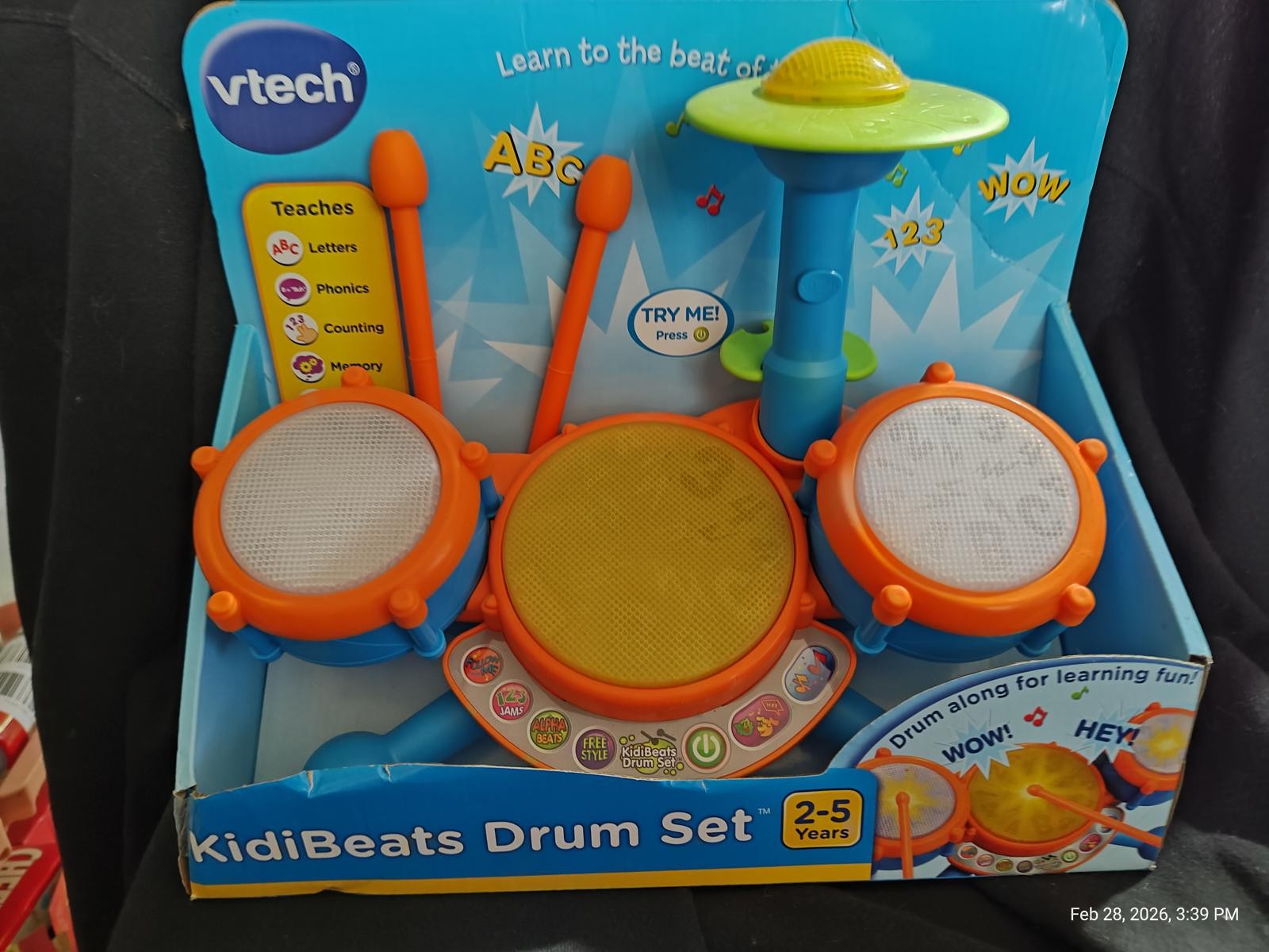VTech KidiBeats Kids Drum Set