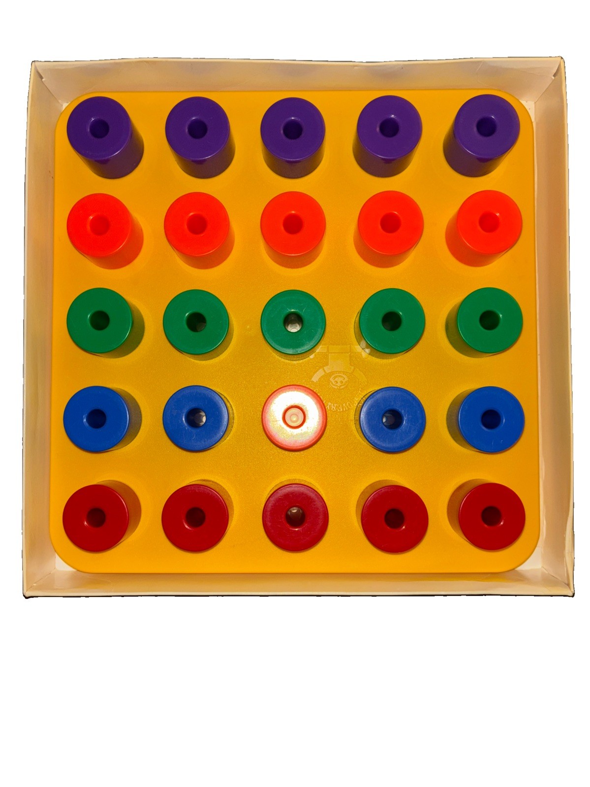 Discovery Toys Giant Pegboard Toy Features 25 Pegs In Original Box Colors Learn