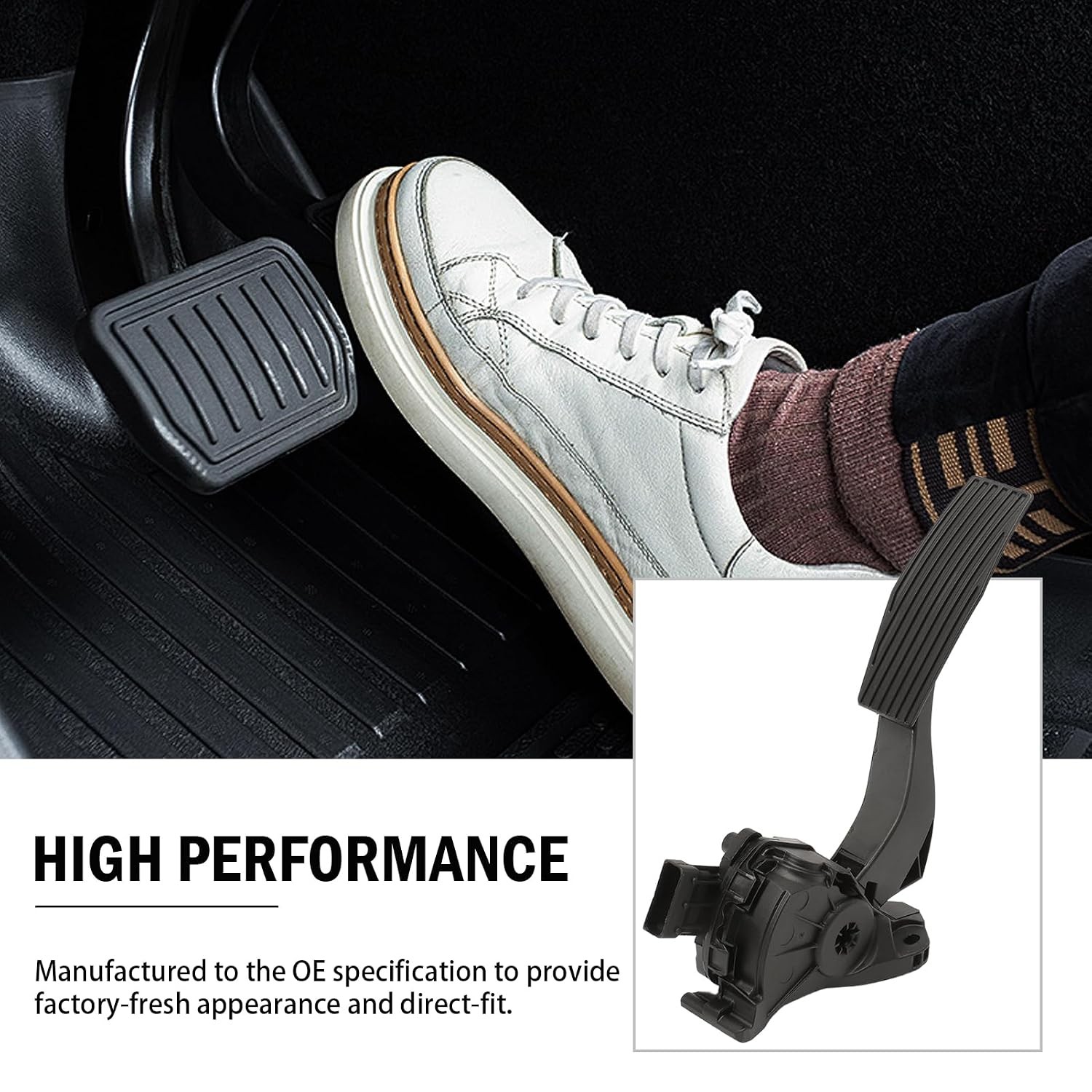 Electronic Accelerator Gas Pedal & Sensor Assembly for Impala 2014-2020 Malibu