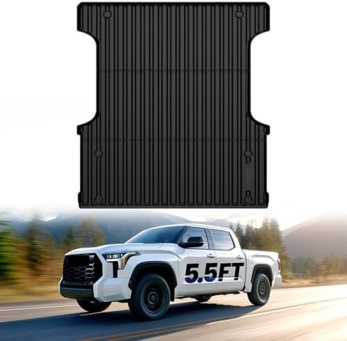 Bed Mat for Toyota Tundra 2022-2026 5.5FT/5.5′ Truck Bed, All Weather 5.5 FT Bed
