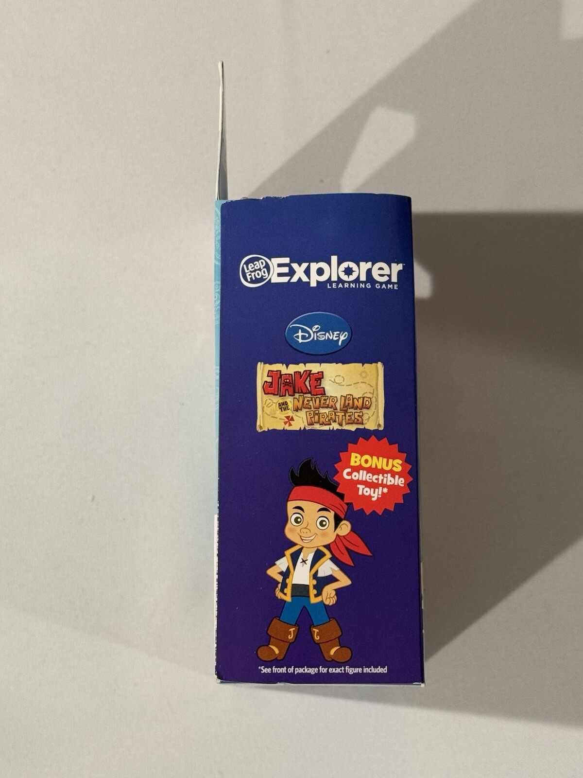 Brand NEW LeapFrog Jake & The Never Land Pirates Learning Game With JAKE FIGURE