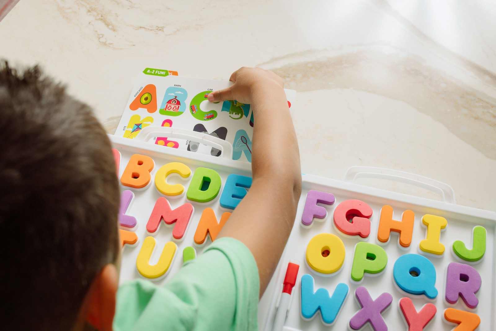Chuckle & Roar First Words All About A-B-C’s Travel Case for Preschool Children