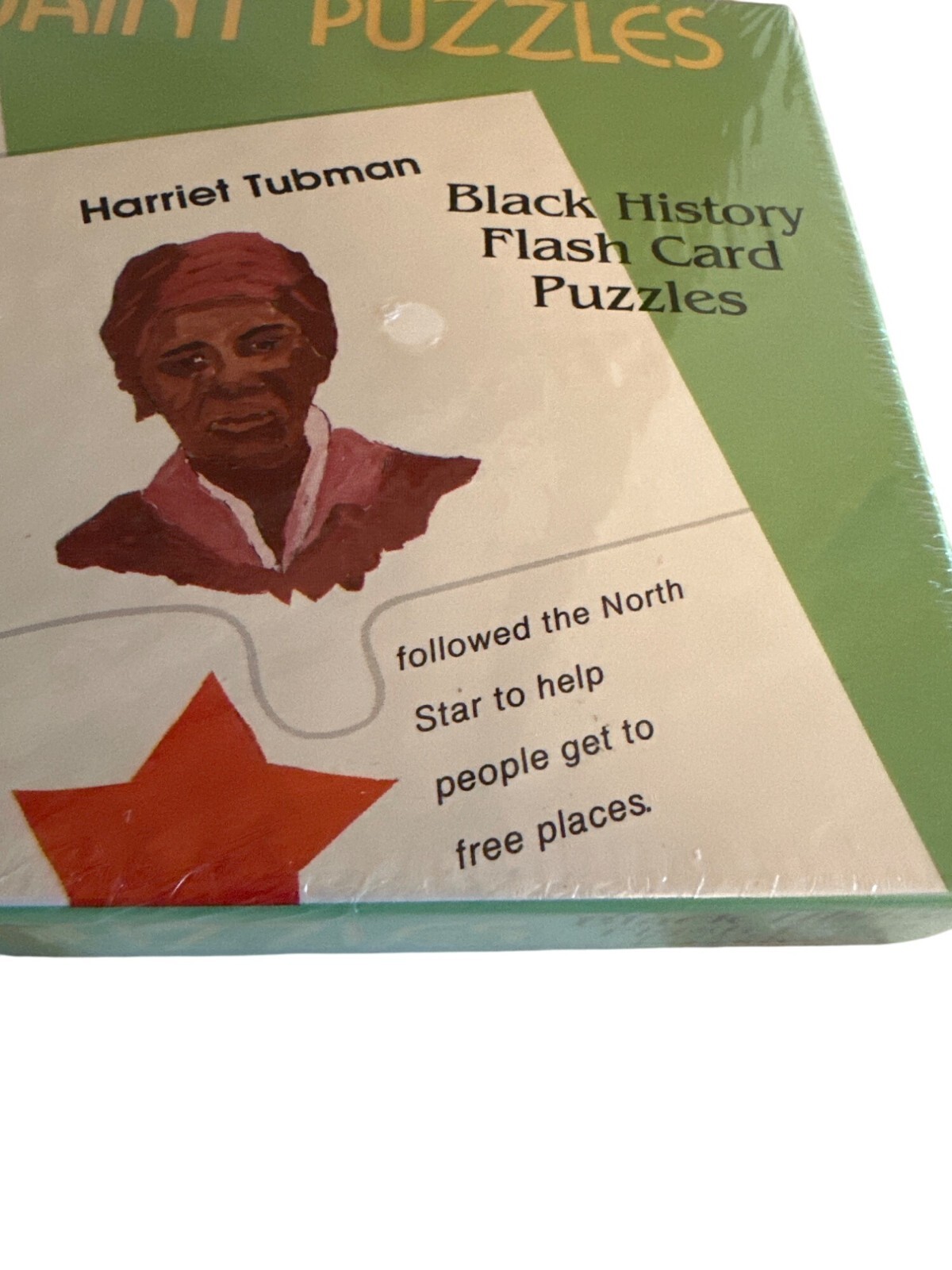 Acquaint Puzzles Black History Flash Card Set New Sealed African American