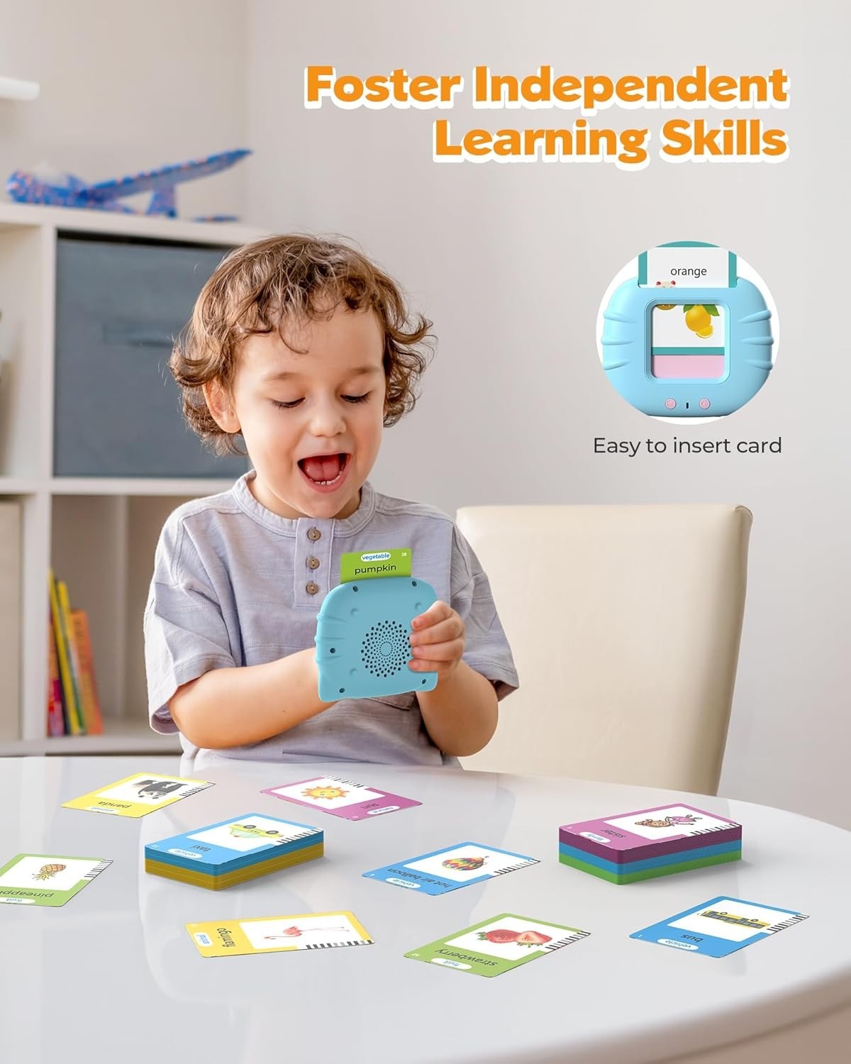 Talking Montessori Flash Cards: 510 Words with 31 Themes for Early Learners