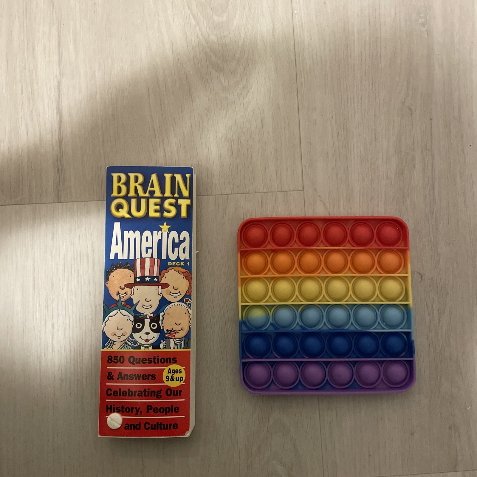 Brain Quest America Deck 1 Age 9 and Up
