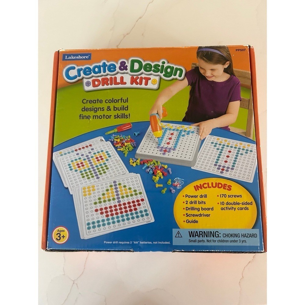 Lakeshore Learning Create & Design Drill Kit Educational Activity