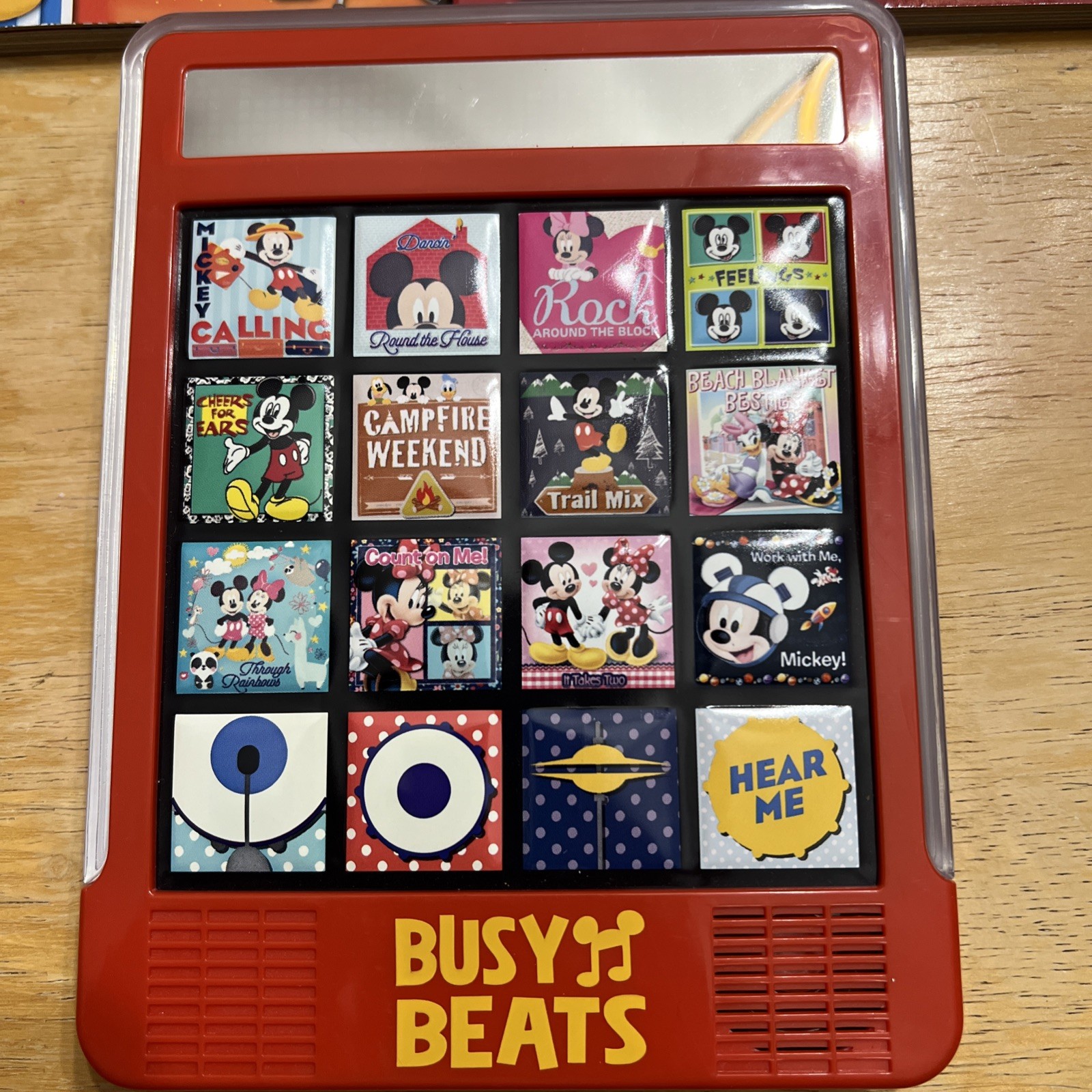 MICKEY & FRIENDS “Busy Beats” Electronic Music Maker and 8 Book Library