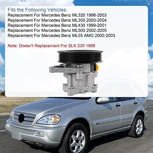 Power Steering Pump Replacement For Mercedes Benz ML320 ML350 ML430 ML500 ML55