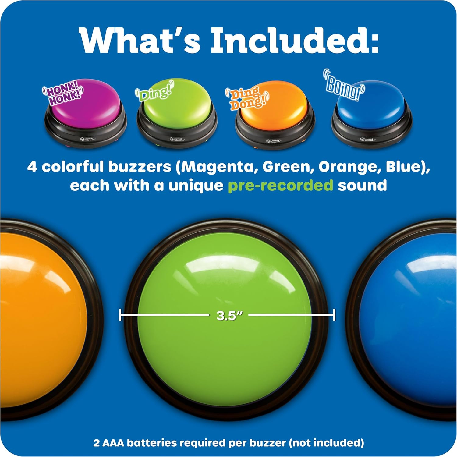 Answer Buzzers – Classroom Must Haves Supplies, Kids Toys, Sound Effect Button,
