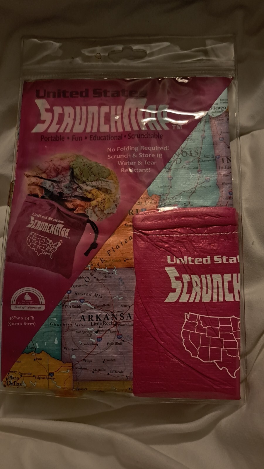 Scrunch Map of the United States