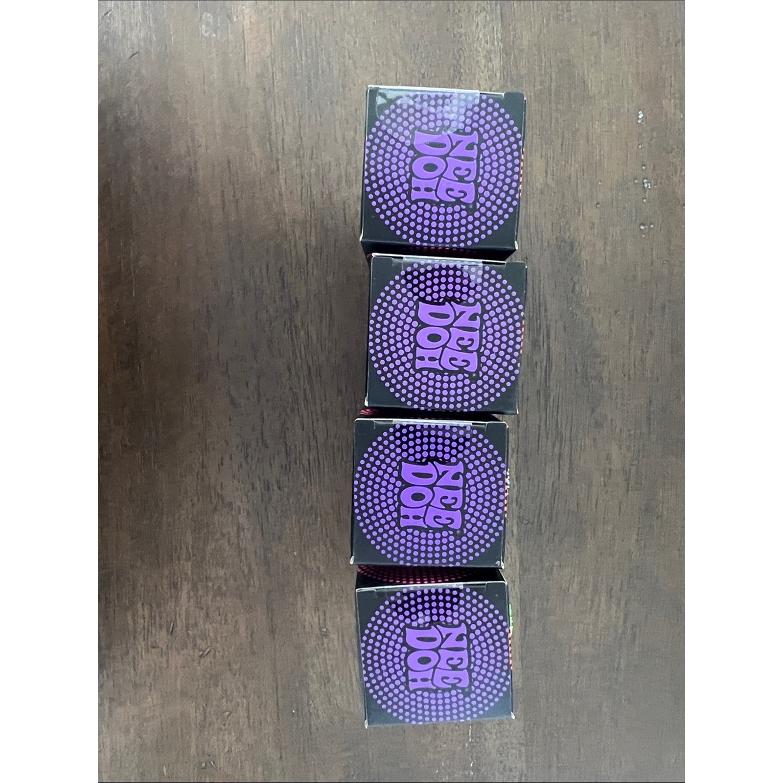 NeeDoh Teenie Fuzz Ball -Pack of 3 Mini Asst Colors – Sealed in BOX!