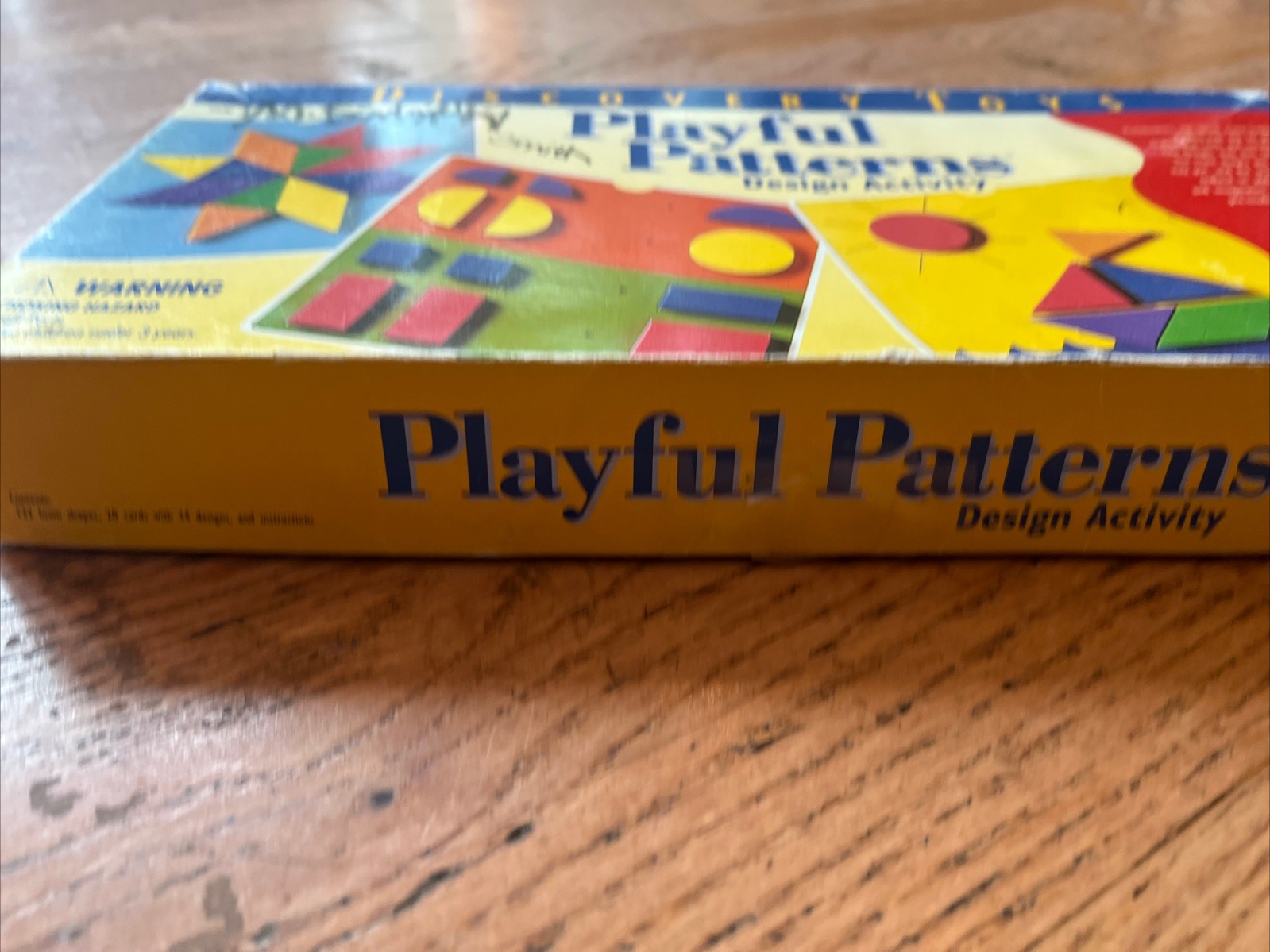 Discovery Toys 1996 Playful Patterns Design Activity Play Learning Game 2930