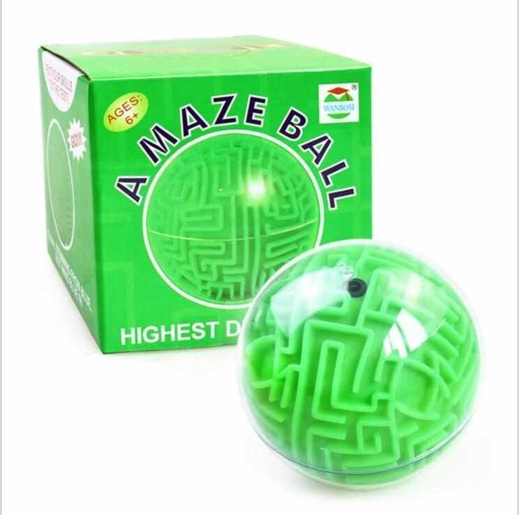 Gravity Cube Maze Ball Memory Sequential Ball Maze Puzzle Toy Gifts for Kids