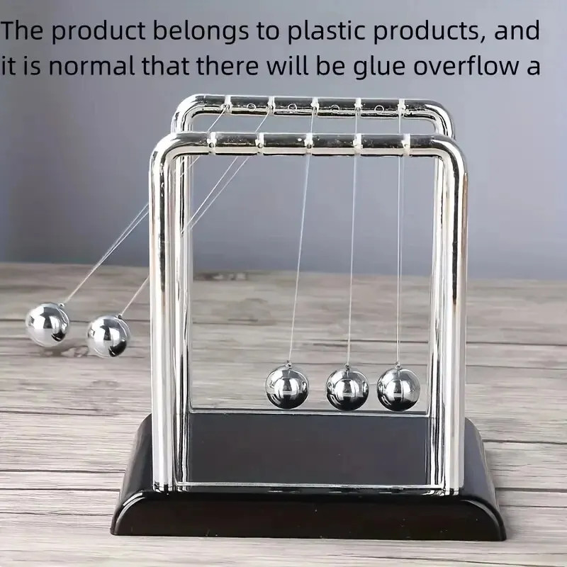 Newton’s Cradle Balance Steel Ball Teaching Supplies Physics Science Pendulum