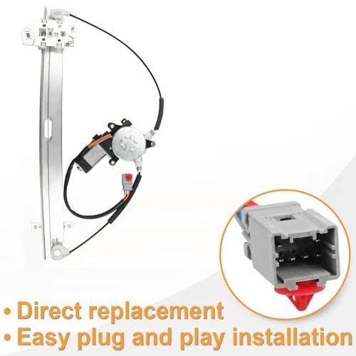 Front Driver Side Power Window Regulator with Motor fit for Honda CR-V CRV 2002