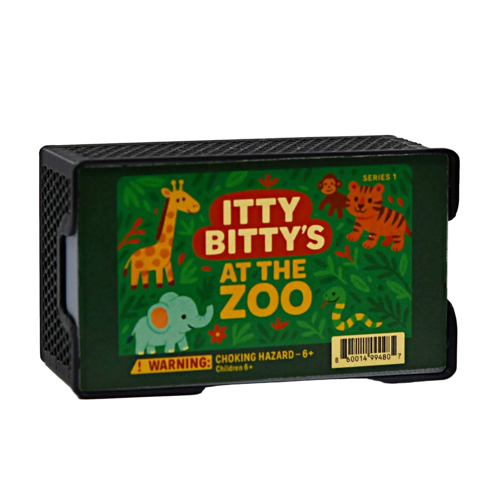Itty Bitty’s At the Zoo | Case of 10 3D Printed Zoo Animals | Black Sheep Produc