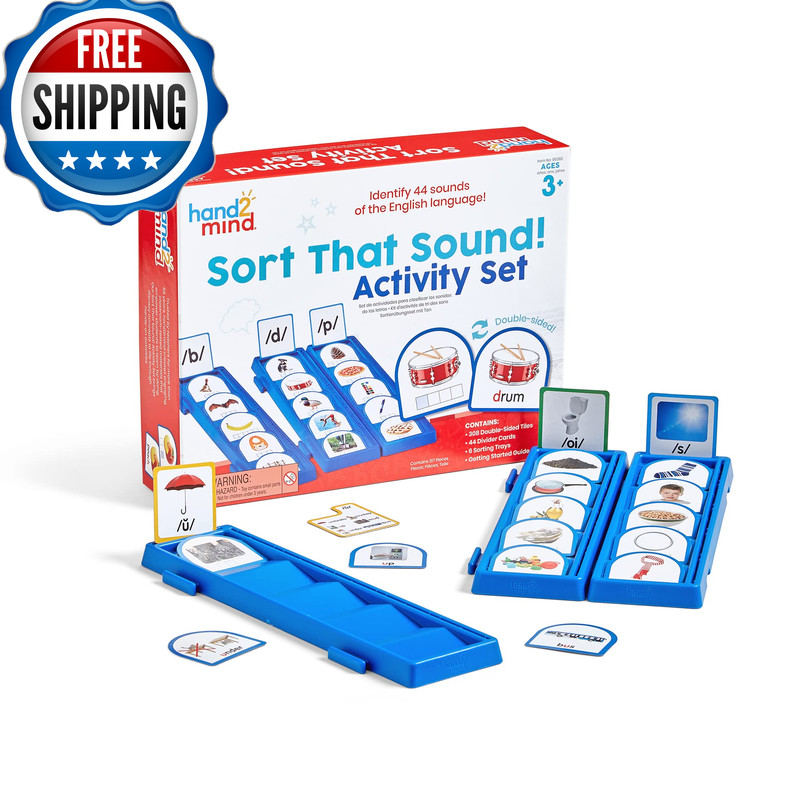 Hand2Mind Sort That Sound Activity Set Phonemic Awareness Esl Teaching