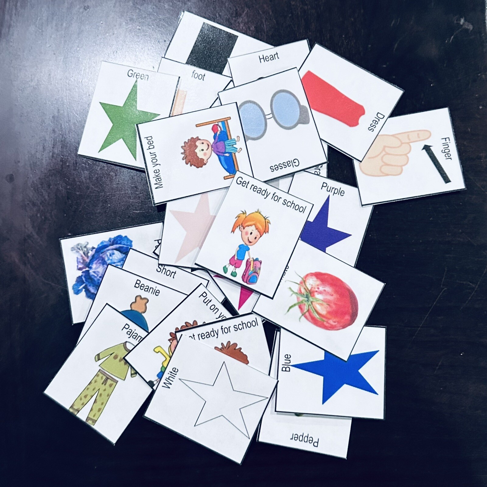 250 pictures for non verbal communication, therapy, gift idea teachers autism