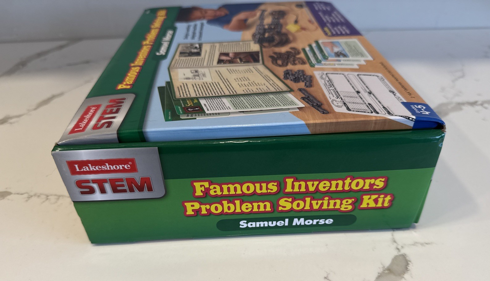 Lakeshore STEM Famous Inventors Problem Solving Kit Samuel Morse READ