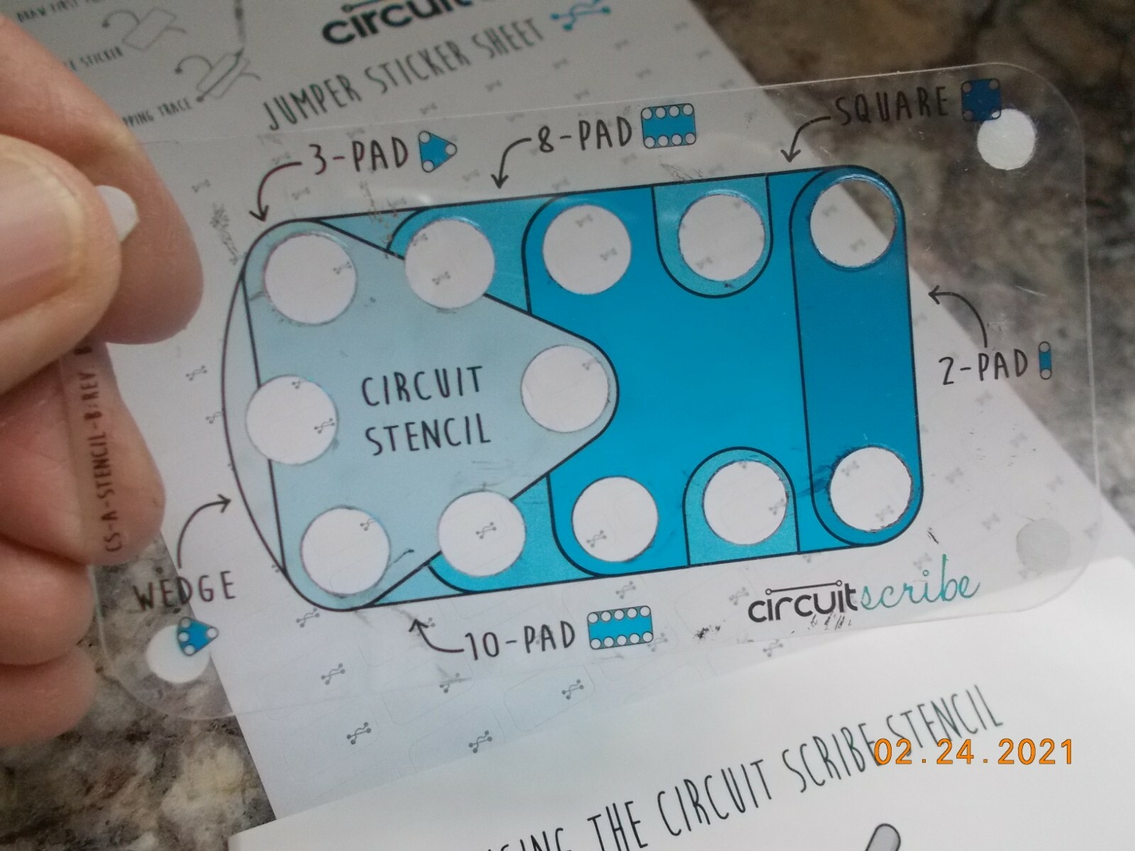 Circuit Scribe Circuit Drawing Kit, Complete, Excellent, includes new Pen