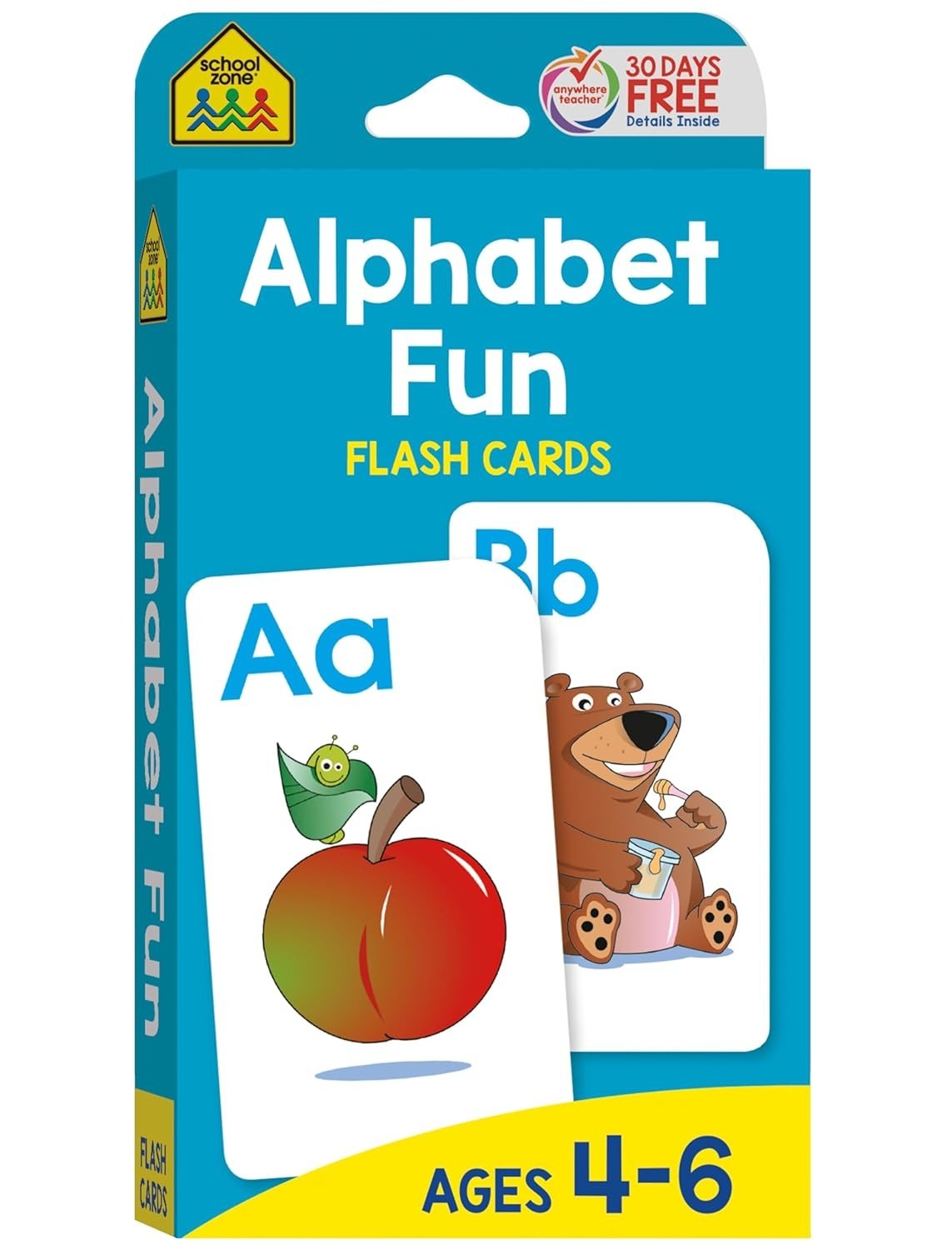 52 Alphabet Fun Flash Cards + 36 flash cards PHONICS short i + Go fish card game