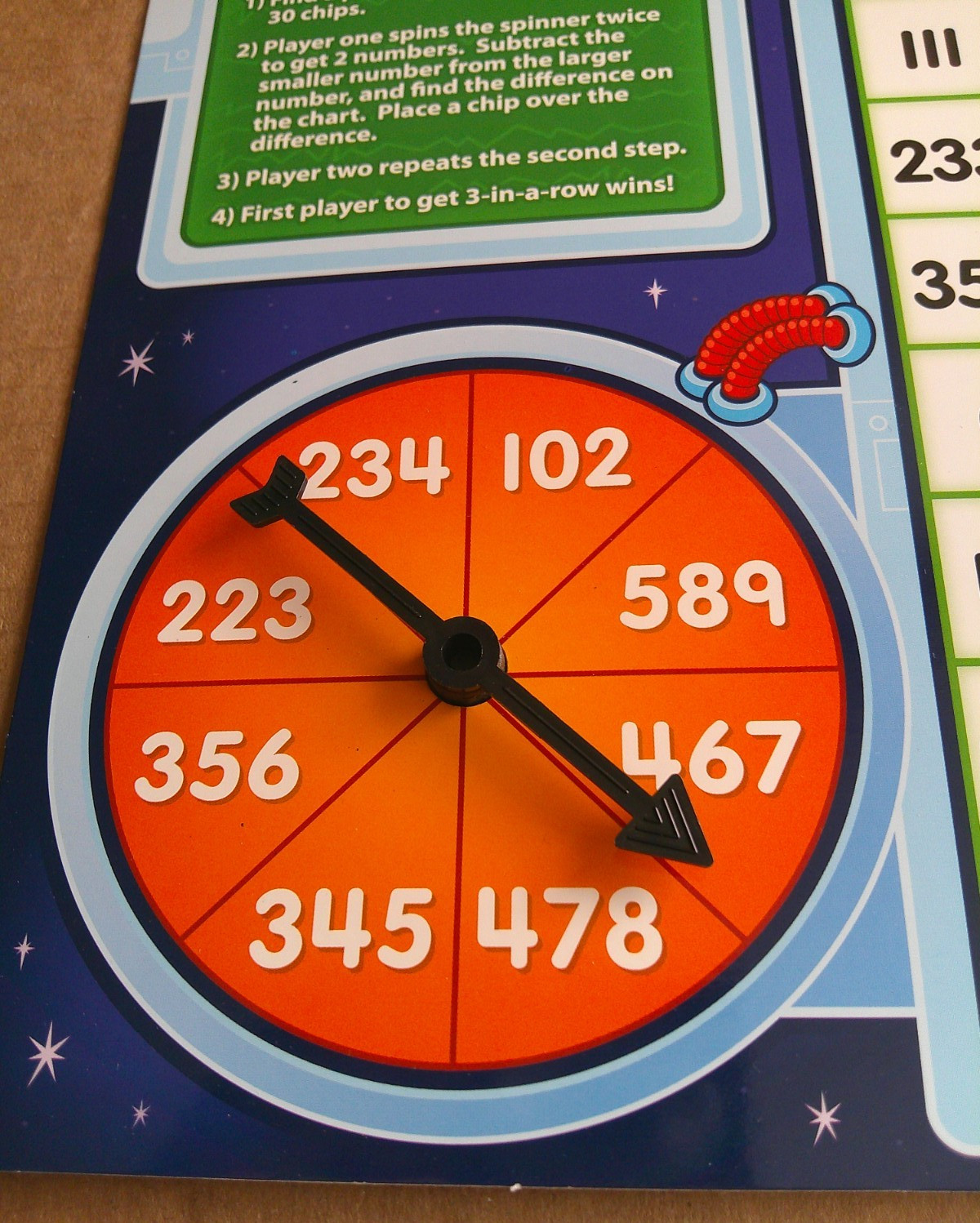 Lakeshore Learning – 3-in-A-Row! Multilevel Math Game – Subtraction # FF547