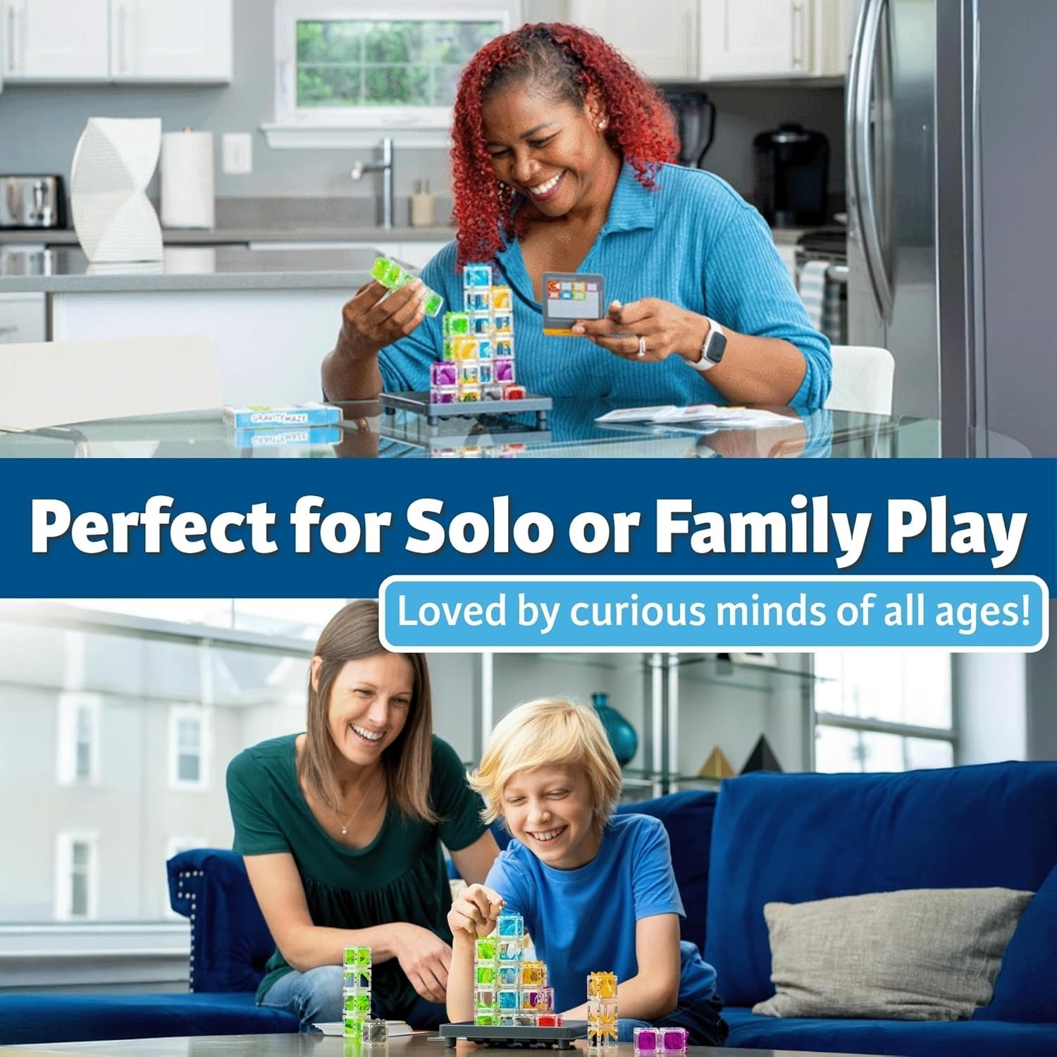 ThinkFun Gravity Maze Falling Marble Logic Game Challenging STEM Toy for Kids