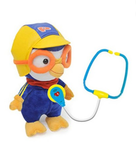 Pororo The Little Penguin Hospital Play Doctor Kit Toy Book Medical Set Role Pla