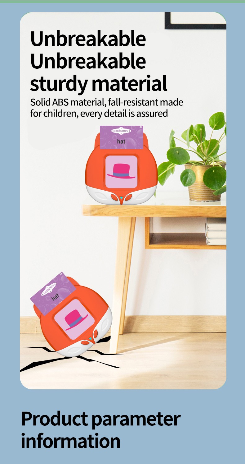 Toddler Kids Talking Flash Cards with 224 Sight Words Autism Speech Therapy Toys