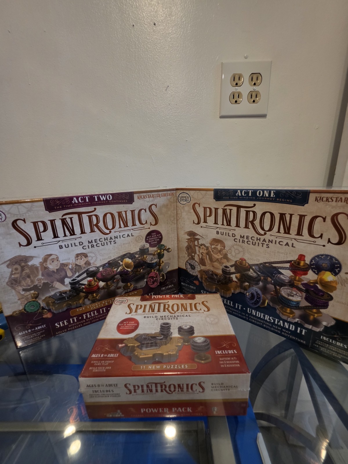 Spintronics Full Bundle Act 1 + Act 2 Kickstarter+Power Pack NEW Sealed RARESTEM