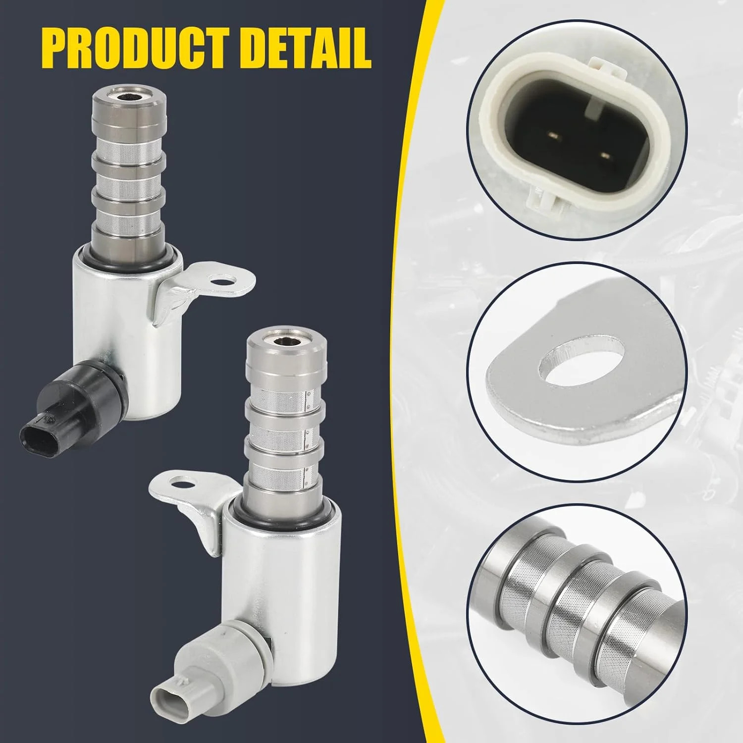 4 PCS OCV Oil Control Engine Variable Valve Timing VVT Solenoid Compatible with