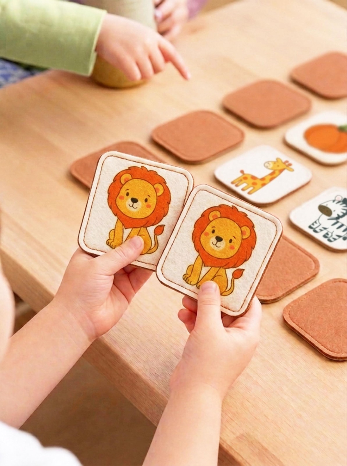 Felt Matching Game for Toddlers, Animal Montessori Toys Travel Toys for 2 3 Y…