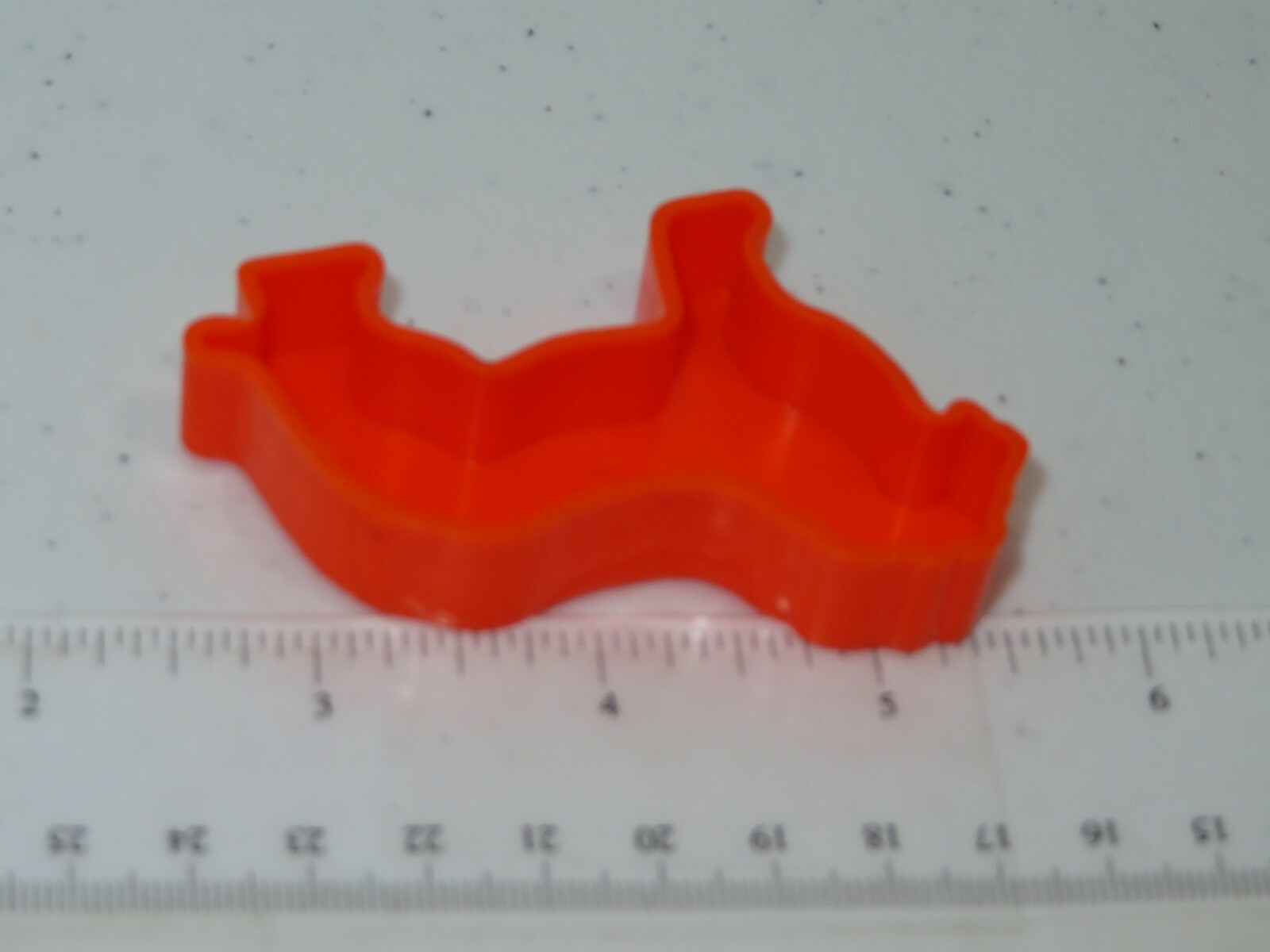 1984 Discovery Toys Place & Trace Plastic Orange Lion Replacement Part Only