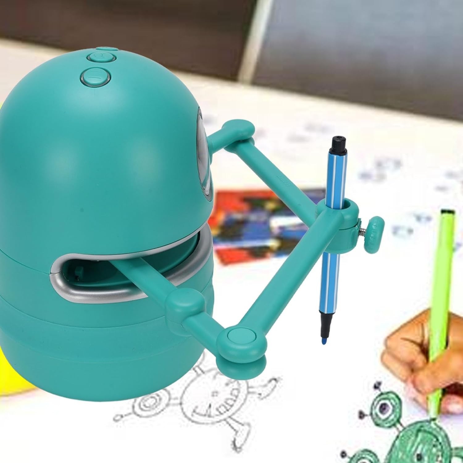 Interactive Educational Smart Drawing Robot Automatic Kids Painting Learning Toy