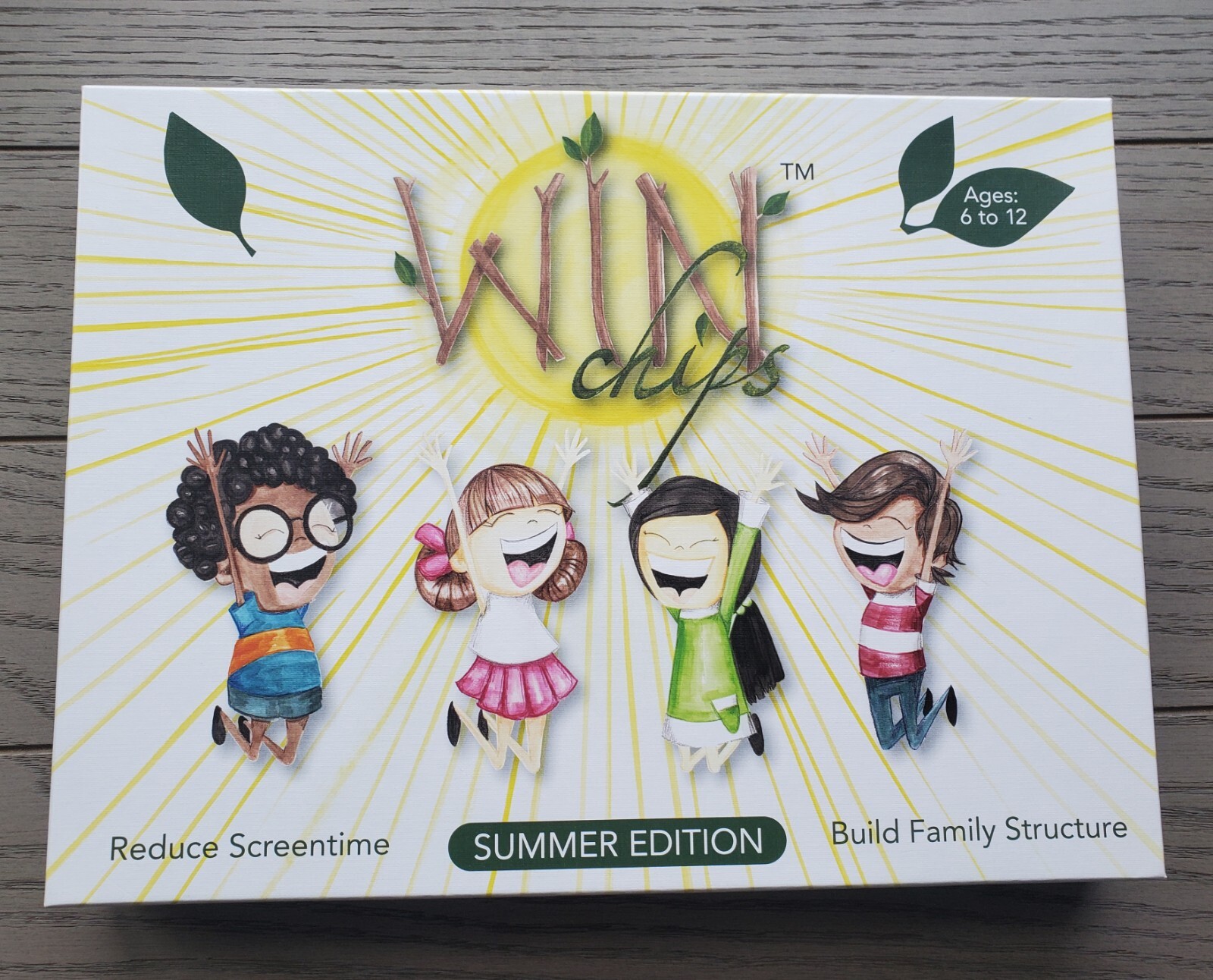 Win Chips Learning Positive Reinforcement Summer Edition Chores Kids Family