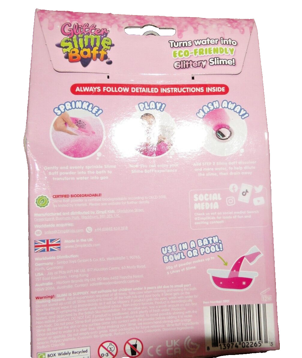 Zimpli Kids Glitter Slim Baff