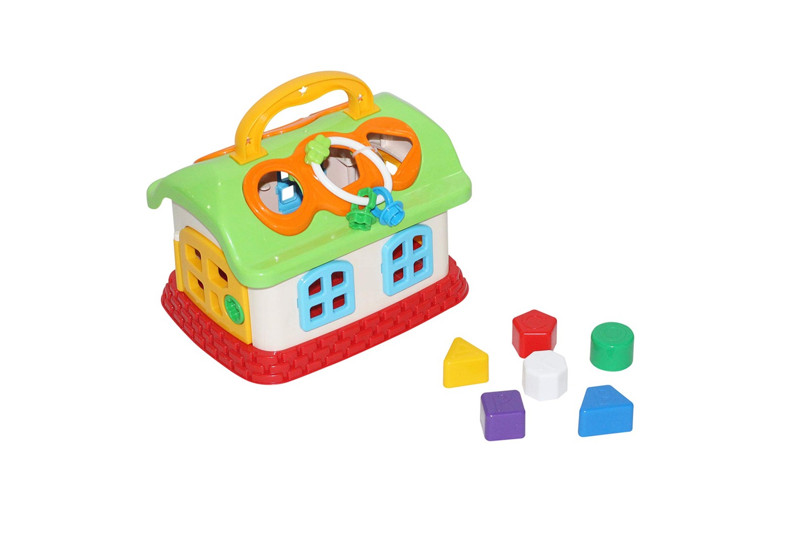 Polesie Polesie48745 Fairy House, Shape Sorter-Didactic Toys, Multi Colour