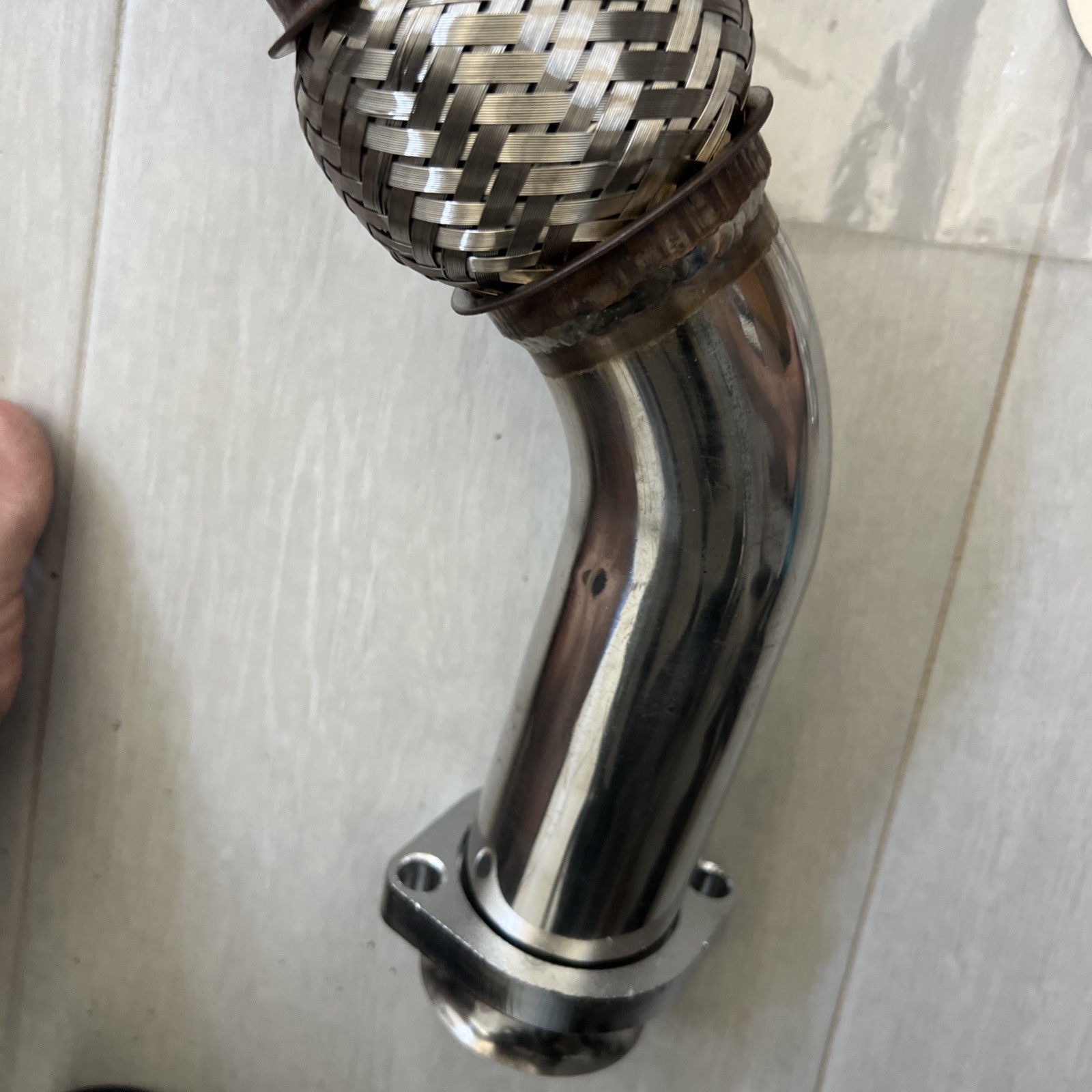 JDMSPEED New Turbocharger Y-Pipe Up Pipe Kit With Gasket . MISSING 1 SCREW